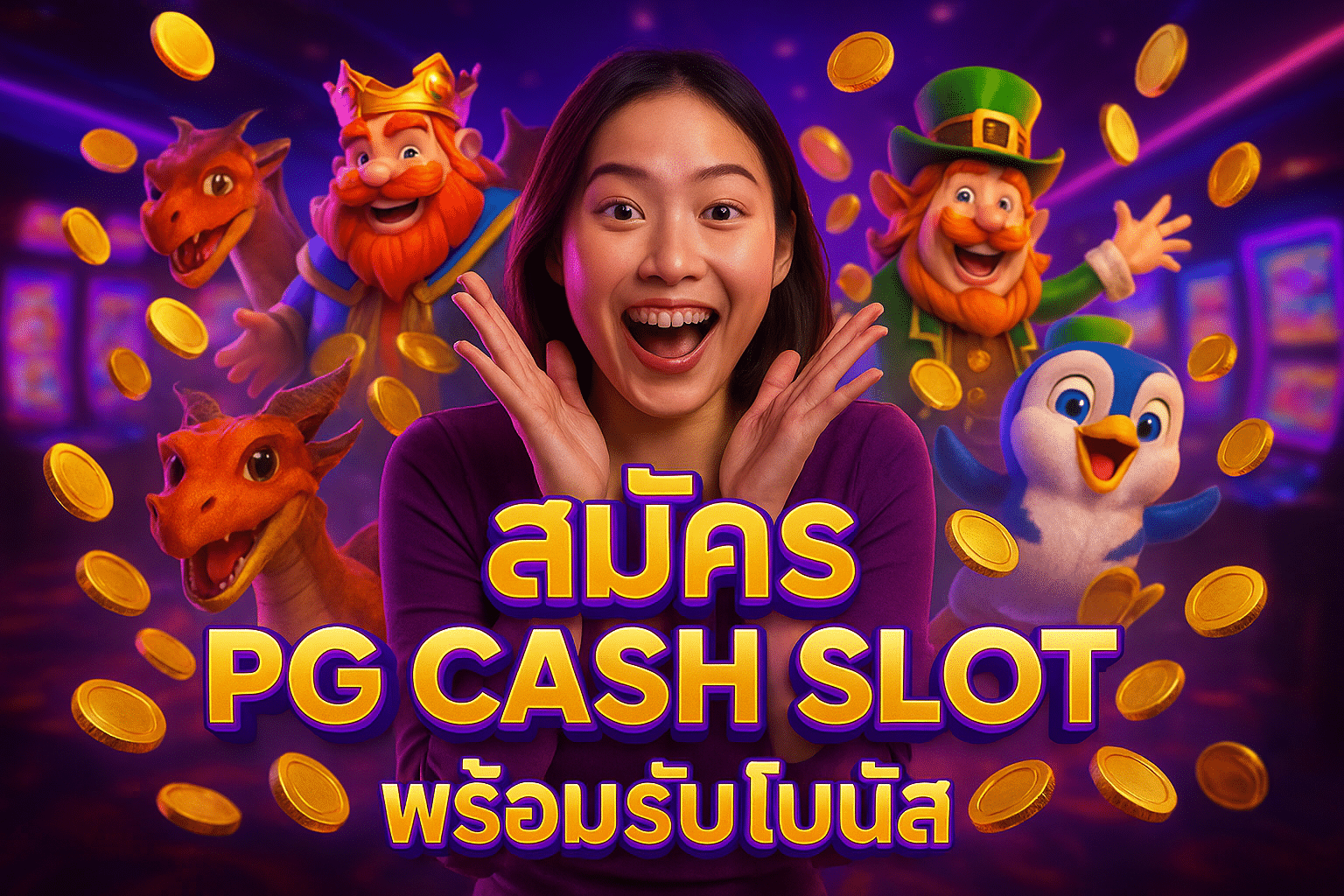 วิธีสมัคร PG CASH SLOT พร้อมรับโบนัส
