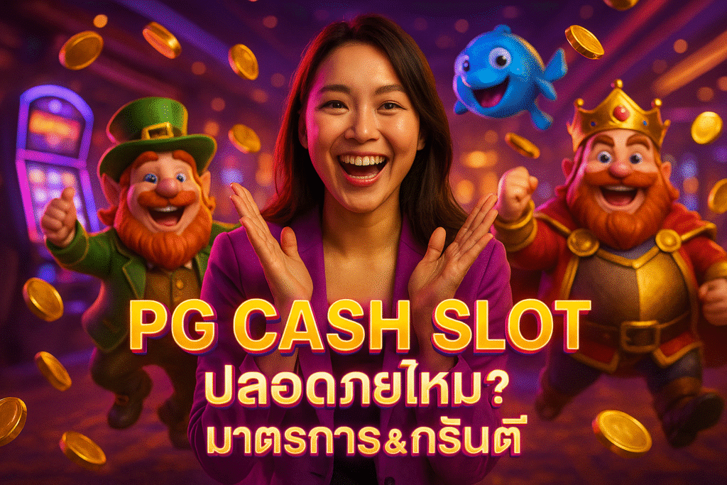 PG CASH SLOT ปลอดภัยไหม? มาตรการ & การันตี