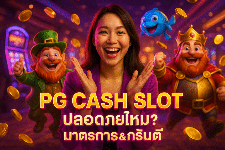 PG CASH SLOT ปลอดภัยไหม? มาตรการ & การันตี