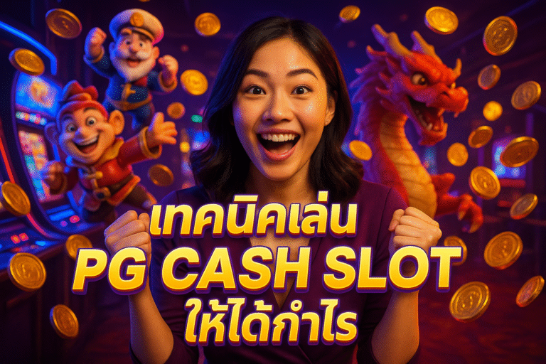 เทคนิคเล่น PG CASH SLOT ให้ได้กำไร