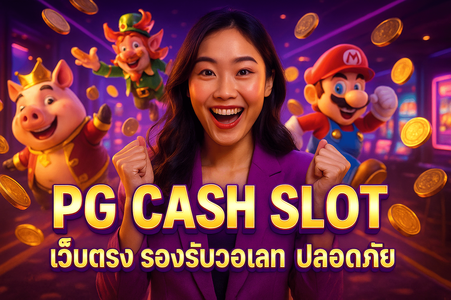 PG CASH SLOT เว็บตรง รองรับวอเลท ปลอดภัย